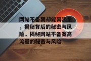 网站不备案却能高流量，揭秘背后的秘密与风险，揭秘网站不备案高流量的秘密与风险