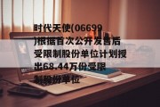 时代天使(06699)根据首次公开发售后受限制股份单位计划授出68.44万份受限制股份单位 时代天使(06699)根据首次公开发售后受限制股份单位计划授出68.44万份受限制股份单位