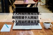 个人网站的建站过程，如何搭建个人网站？，个人网站的建站流程