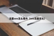 流量seo怎么提升（seo流量优化）
