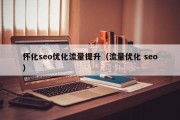 怀化seo优化流量提升（流量优化 seo）