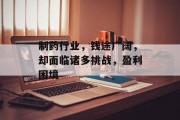 制药行业，钱途广阔，却面临诸多挑战，盈利困境