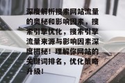 深度解析搜索网站流量的奥秘和影响因素,搜索引擎优化,搜索引擎流量来源与影响因素深度揭秘!理解你网站的关键词排名,优化策略升级! 深度解析搜索网站流量的奥秘和影响因素,搜索引擎优化,搜索引擎流量来源与影响因素深度揭秘!理解你网站的关键词排名,优化策略升级!