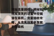 网站流量回收，揭秘如何从流失的访客中挖掘潜在商机，流量回收攻略，从流失访客中发掘无限商机
