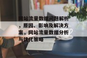 网站流量数据问题解析，原因、影响及解决方案，网站流量数据分析与优化策略