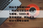 网站流量突破5000，揭秘成功背后的秘诀与策略，5000+流量突破揭秘，网站成功秘诀与策略全解析