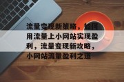 流量变现新策略，如何用流量上小网站实现盈利，流量变现新攻略，小网站流量盈利之道