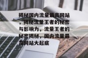 揭秘国内流量最高网站，揭秘流量王者的秘密与影响力，流量王者的秘密揭秘，国内流量最高网站大起底