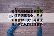 警惕风险网站流量异常，保护网络安全，网络安全警钟，关注异常流量，防范风险网站威胁