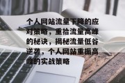 个人网站流量下降的应对策略，重拾流量高峰的秘诀，揭秘流量低谷逆袭，个人网站重振高峰的实战策略