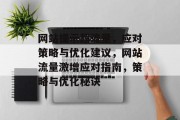 网站提示超流量，应对策略与优化建议，网站流量激增应对指南，策略与优化秘诀