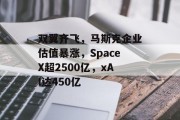 双翼齐飞,马斯克企业估值暴涨,SpaceX超2500亿,xAI达450亿 双翼齐飞,马斯克企业估值暴涨,SpaceX超2500亿,xAI达450亿