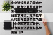 企业建设网站的需求分析，助力企业数字化转型与品牌提升，企业网站需求分析，推动数字化转型与品牌价值飞跃，企业网站需求分析，助力数字化转型与品牌价值飞跃