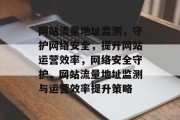 网站流量地址监测，守护网络安全，提升网站运营效率，网络安全守护，网站流量地址监测与运营效率提升策略