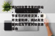 揭秘特别费流量的网站，如何避免流量陷阱，节省你的网络资源，避开流量陷阱，揭秘高流量网站及节省网络资源指南