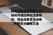 网站流量变现之路，揭秘如何通过网站流量赚钱，网站流量变现攻略，揭秘高效赚钱之道