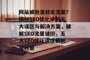 网站被收录却无流量？揭秘SEO优化中的五大误区与解决方案，破解SEO流量谜团，五大SEO优化误区解析及对策
