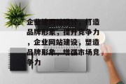 企业建网站设计，打造品牌形象，提升竞争力，企业网站建设，塑造品牌形象，增强市场竞争力