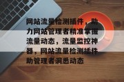 网站流量检测插件，助力网站管理者精准掌握流量动态，流量监控神器，网站流量检测插件助管理者洞悉动态