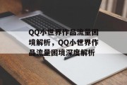 QQ小世界作品流量困境解析，QQ小世界作品流量困境深度解析