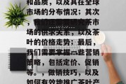 茶叶生意是什么赚钱?这是一个看似简单的问题,但其实涉及到的知识点非常多。首先,我们需要了解茶叶的种类和品质,以及其在全球市场的分布情况;其次,我们还需要研究茶市场的供求关系,以及茶叶的价格走势;最后,我们需要掌握一些营销策略,包括定价、促销等。,做销技巧,以及如何有效地推广茶叶产品、建立品牌意识、提升品牌知名度与茶叶市场前景分析,探讨茶叶生意的投资回报率及盈利模式 茶叶生意是什么赚钱?这是一个看似简单的问题,但其实涉及到的知识点非常多。首先,我们需要了解茶叶的种类和品质,以及其在全球市场的分布情况;其次,我们还需要研究茶市场的供求关系,以及茶叶的价格走势;最后,我们需要掌握一些营销策略,包括定价、促销等。,做销技巧,以及如何有效地推广茶叶产品、建立品牌意识、提升品牌知名度与茶叶市场前景分析,探讨茶叶生意的投资回报率及盈利模式