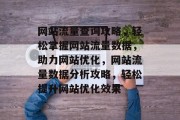 网站流量查询攻略，轻松掌握网站流量数据，助力网站优化，网站流量数据分析攻略，轻松提升网站优化效果
