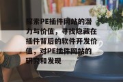 探索PE插件网站的潜力与价值,寻找隐藏在插件背后的软件开发价值,对PE插件网站的研究和发现 探索PE插件网站的潜力与价值,寻找隐藏在插件背后的软件开发价值,对PE插件网站的研究和发现