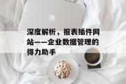 深度解析,报表插件网站——企业数据管理的得力助手 深度解析,报表插件网站——企业数据管理的得力助手