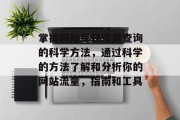 掌握网站每日流量查询的科学方法，通过科学的方法了解和分析你的网站流量，指南和工具