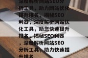 深度解析网站SEO分析工具，助力网站优化提升排名，揭秘SEO利器，深度解析网站优化工具，助您快速提升排名，揭秘SEO利器，深度解析网站SEO分析工具，助力快速提升排名