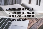 网站如何吸引流量，全方位策略解析，网站流量增长秘籍，全方位流量吸引策略解析