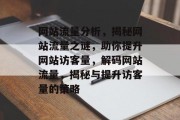 网站流量分析，揭秘网站流量之谜，助你提升网站访客量，解码网站流量，揭秘与提升访客量的策略