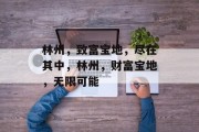 林州，致富宝地，尽在其中，林州，财富宝地，无限可能