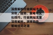 深度解析行业网站流量分析，趋势、策略与优化技巧，行业网站流量深度解析，洞察趋势、策略优化之道