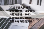 2023年各大网站流量数据解读，流量分布与趋势分析，2023年网站流量全景解析，流量分布与趋势洞察