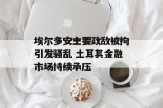 埃尔多安主要政敌被拘引发骚乱 土耳其金融市场持续承压