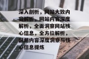 深入剖析，网站大致内容解析，网站内容深度解析，全面洞察网站核心信息，全方位解析，网站内容深度洞察与核心信息提炼