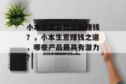 小本生意卖什么最赚钱？，小本生意赚钱之道，哪些产品最具有潜力？