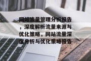 网站流量管理分析报告，深度解析流量来源与优化策略，网站流量深度分析与优化策略报告