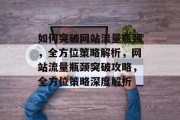 如何突破网站流量瓶颈，全方位策略解析，网站流量瓶颈突破攻略，全方位策略深度解析