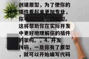 构建模型插件网站的步骤与要素，构建模型插件网站，一步步教你如何建立一个强大的工具将有助于构建高质量、可扩展和有价值的模型插件。以下是一些关键步骤和要素，，1. 了解你的目标用户，首先，你需要明确你的目标用户是谁，他们需要什么样的模型插件。，2. 设计你的插件，在设计你的插件之前，确保你已经了解了用户的需求，并且能够满足他们的需求。，3. 创建原型，为了使你的插件看起来更加专业，你可以创建一些原型。这将帮助你在实际开发中更好地理解你的插件的架构。，4. 开发代码，一旦你有了原型，就可以开始编写代码
