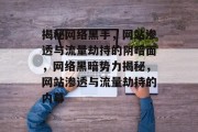 揭秘网络黑手，网站渗透与流量劫持的阴暗面，网络黑暗势力揭秘，网站渗透与流量劫持的内幕
