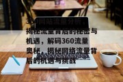 360网站流量分析，揭秘流量背后的秘密与机遇，解码360流量奥秘，揭秘网络流量背后的机遇与挑战