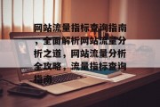 网站流量指标查询指南，全面解析网站流量分析之道，网站流量分析全攻略，流量指标查询指南
