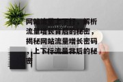 网站流量上下行，解析流量增长背后的秘密，揭秘网站流量增长密码，上下行流量背后的秘密
