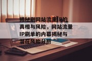 揭秘刷网站流量IP的真相与风险，网站流量IP刷单的内幕揭秘与潜在风险分析
