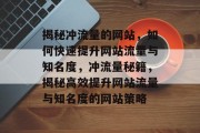 揭秘冲流量的网站，如何快速提升网站流量与知名度，冲流量秘籍，揭秘高效提升网站流量与知名度的网站策略