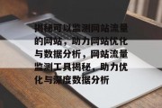 揭秘可以监测网站流量的网站，助力网站优化与数据分析，网站流量监测工具揭秘，助力优化与深度数据分析