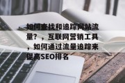 如何查找和追踪网站流量？，互联网营销工具，如何通过流量追踪来提高SEO排名