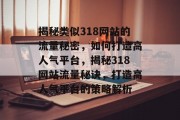 揭秘类似318网站的流量秘密，如何打造高人气平台，揭秘318网站流量秘诀，打造高人气平台的策略解析
